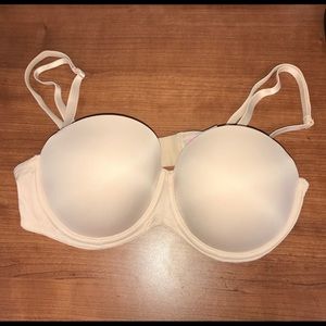 VS Pink Nude Wear Everywhere Multi-Way Push-Up Bra